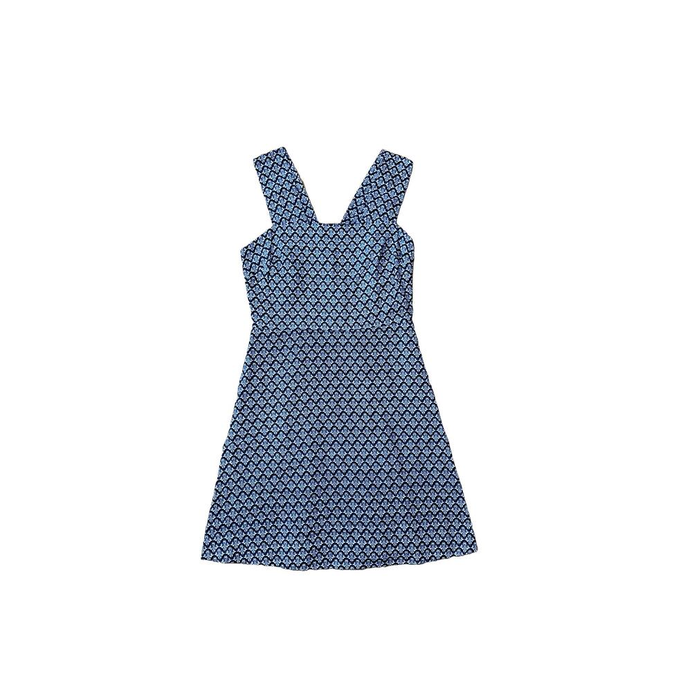 Gap 100% Linen Sleeveless Dress w/ Pockets‎ Size 0 Classic Preppy Summer Casual